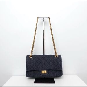 Chanel 2.55 reissue small denim bag